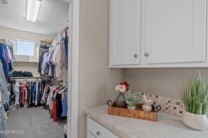 Walk in closet