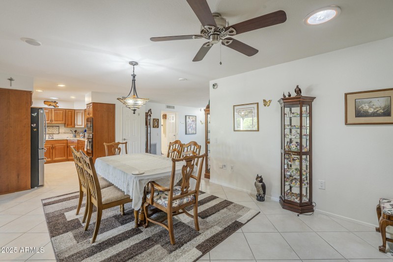 View into Kitchen