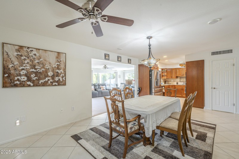 View into Kitchen