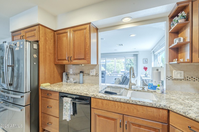 Granite countertops