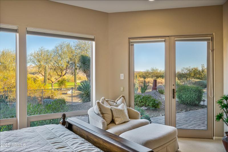 Slider to back patio