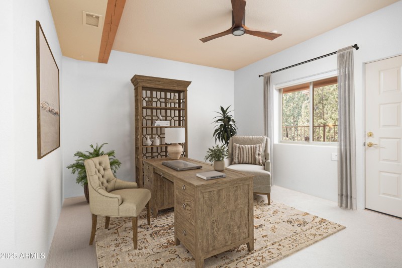 GUEST BEDROOM 3 WITH PATIO