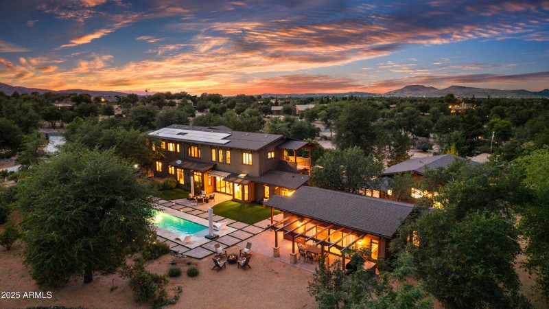 74-Aerial View Back Twilight