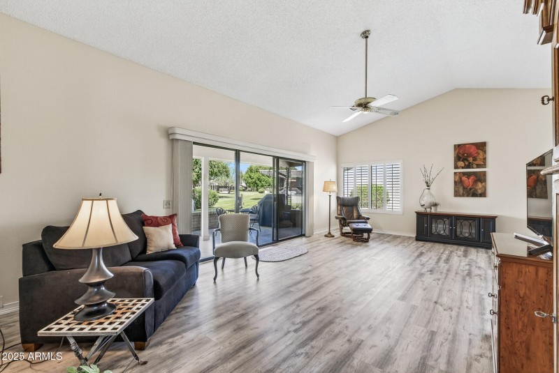 Living Room toward Grass Backyard