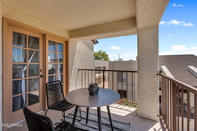 private patio