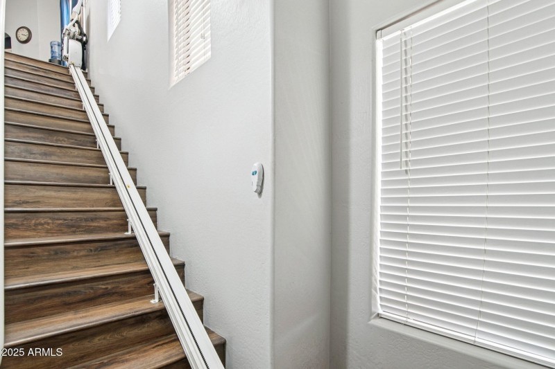 Stair with power chair