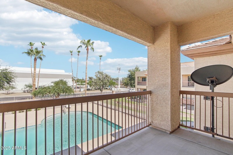 Patio Pool View