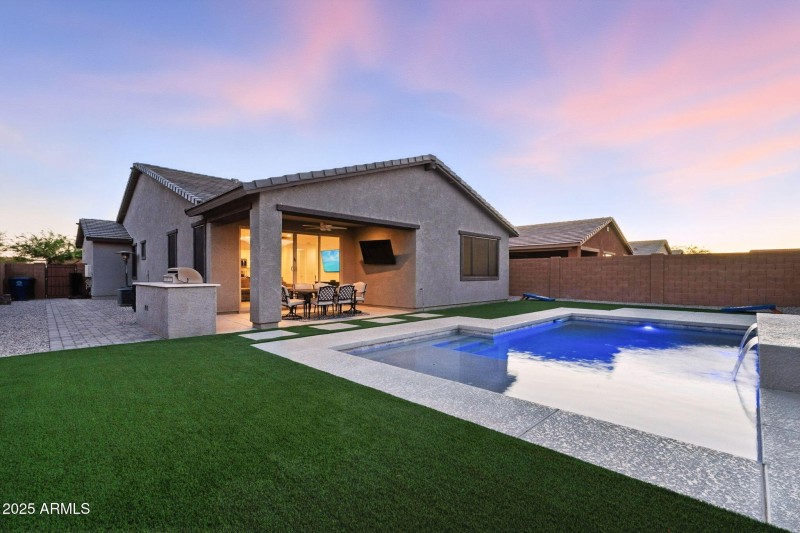 Backyard w/ Pool