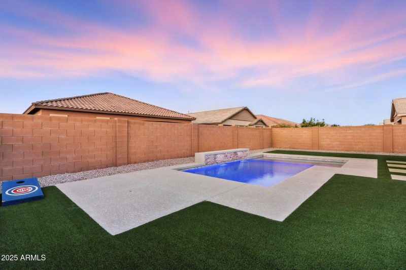 Backyard w/ Pool