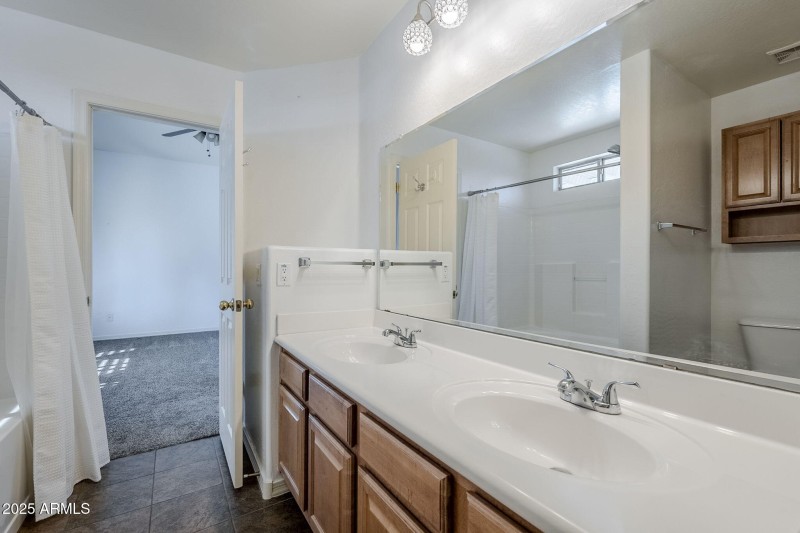 Primary bath vanity