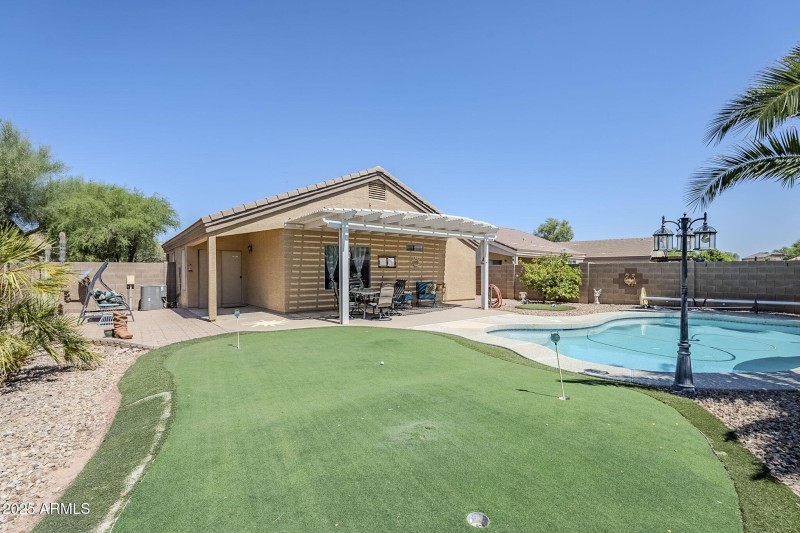 Back yard