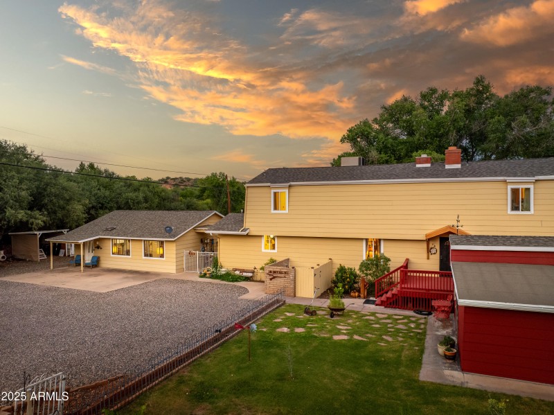 1205 S Brookside Dr Cornville AZ _Twilig