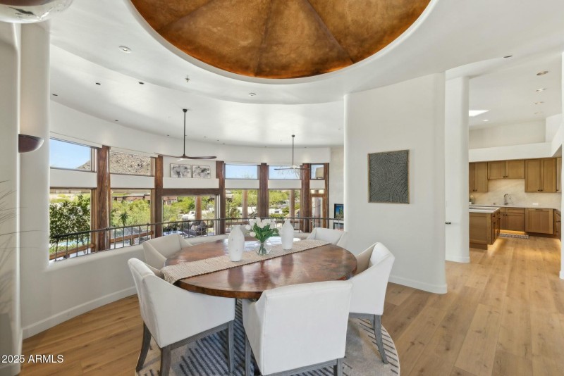 amazing views at dining room