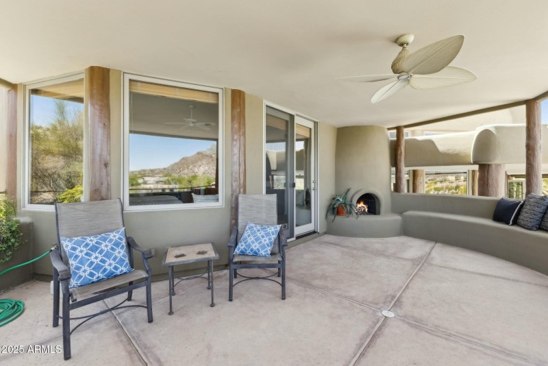 patio fireplace