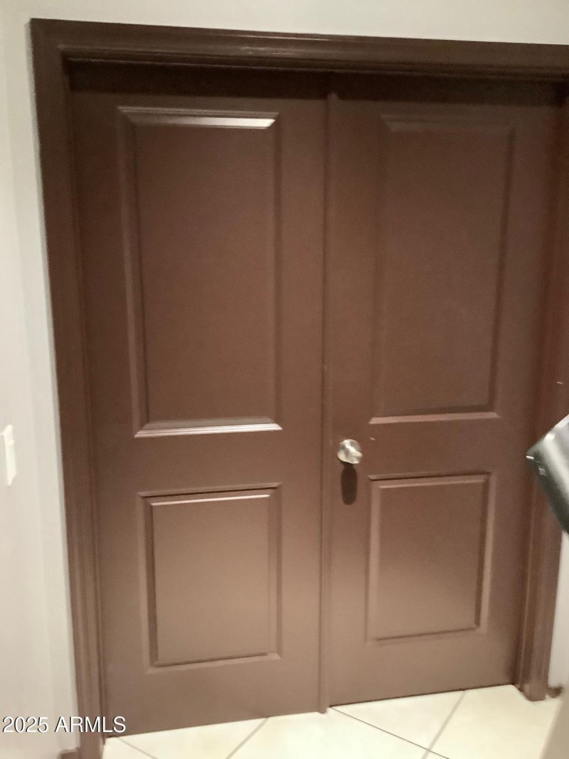 Main bedroom double doors