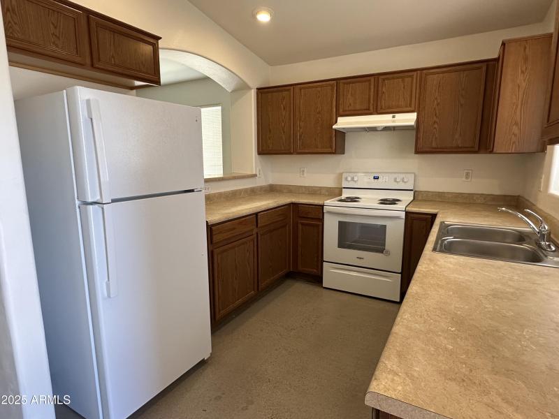 Kitchen fridge and stobe