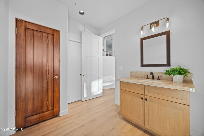 power room with access to pool