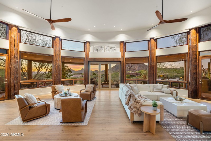 aZ inspired family room