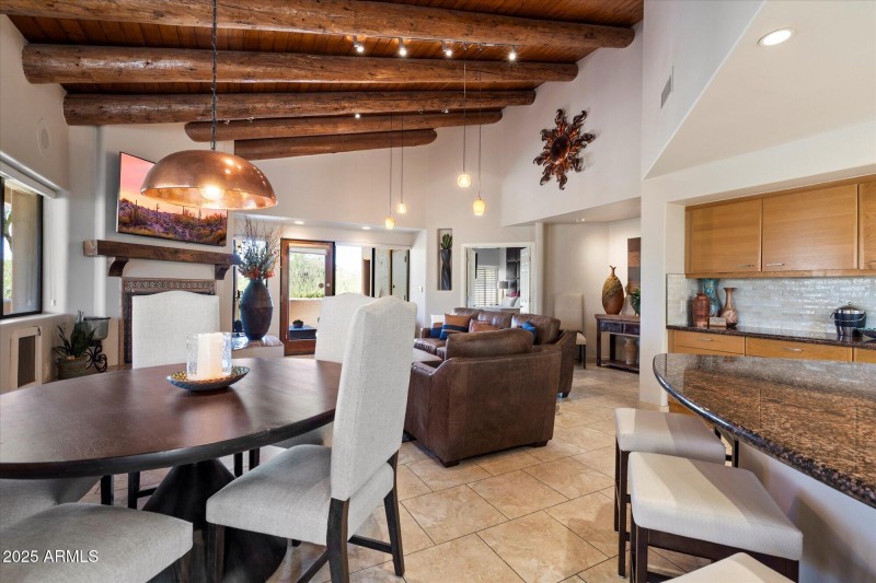 open dining and living