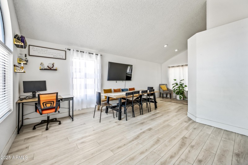 Family room/dining room