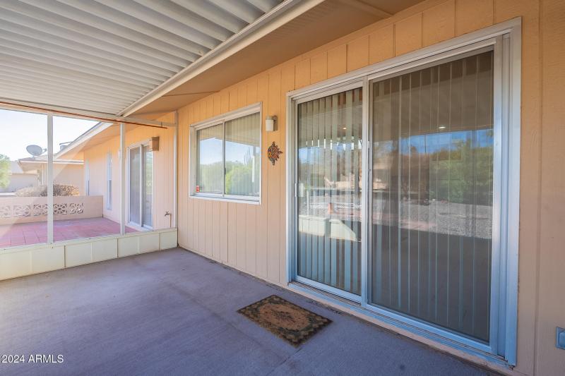 Screened in Patio