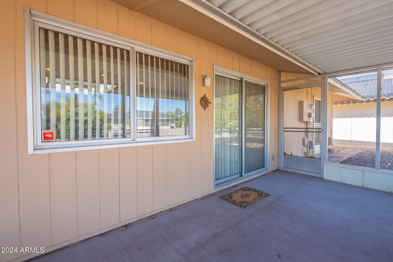 Screened in Patio