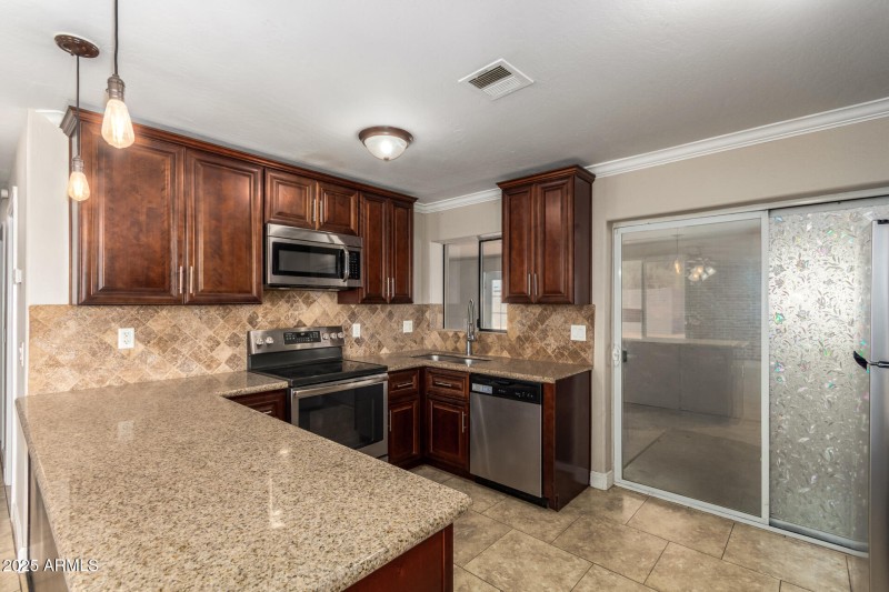 Stainless steel appliances
