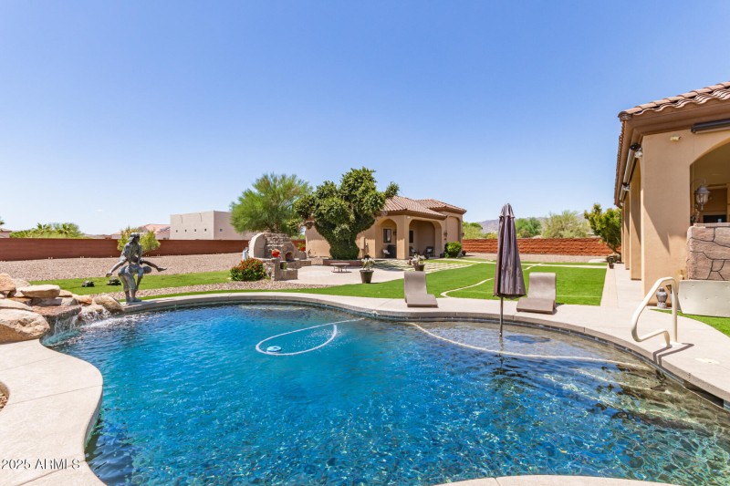 Pool/backyard