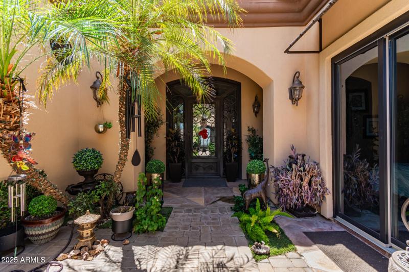 Front entrance