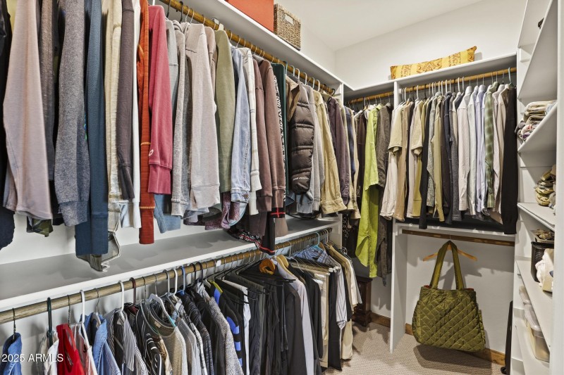 Primary Walk in Closet