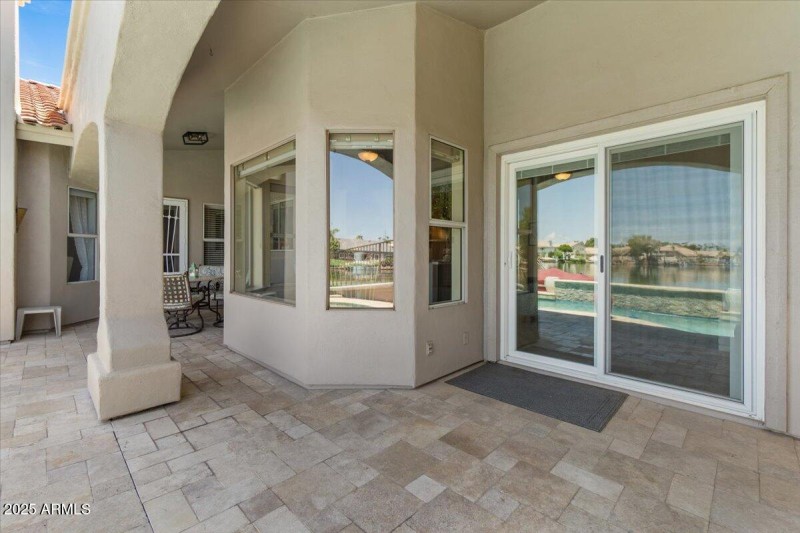 Back patio