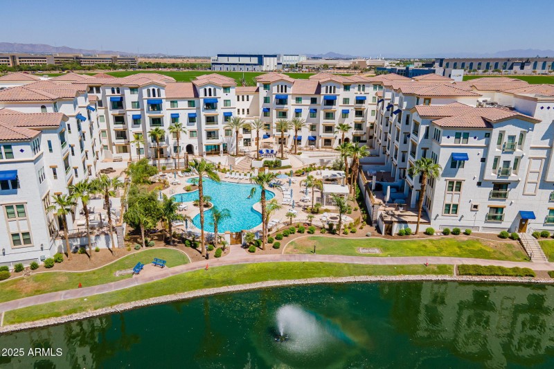 Aerial View of Pool