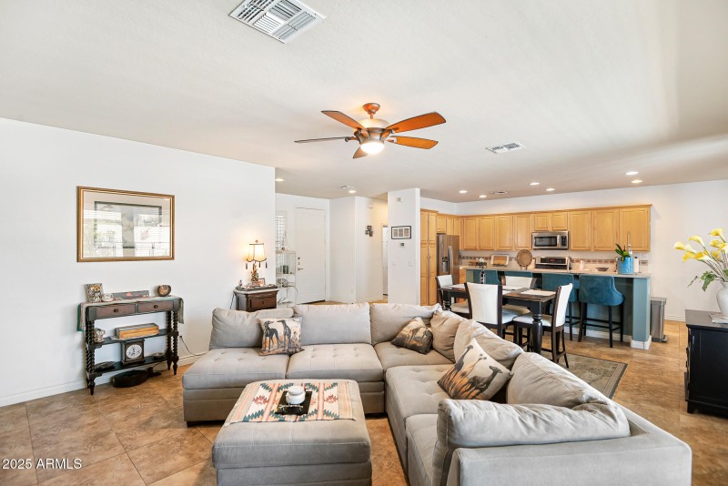 Family Room & Kitchen