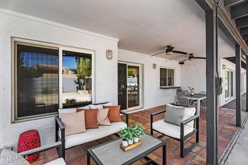 Large Covered Patio