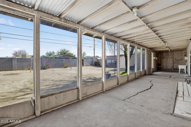 Enclosed Patio