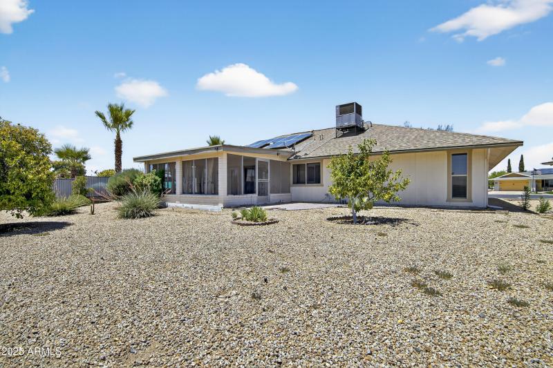 Spacious yard