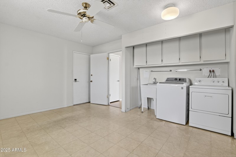 Washer and dryer included