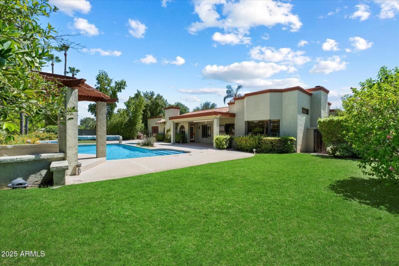 Large grass area