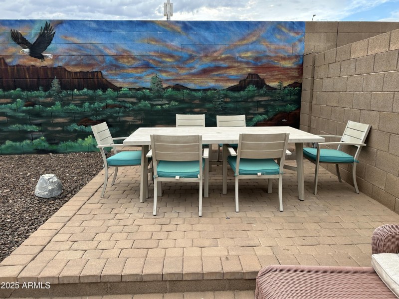 Uncovered Patio