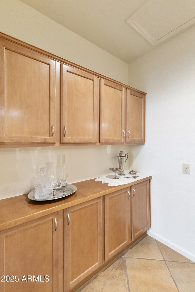 Counter/cabinets outside Primary suite