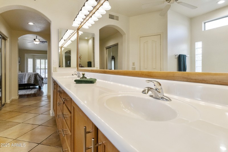 Primary suite bathroom