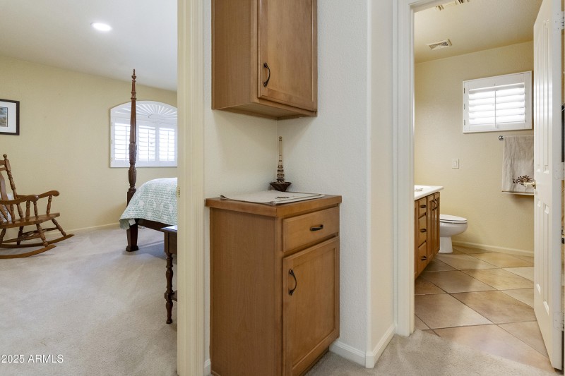 2nd Level Bedroom 1 and Bathroom entry