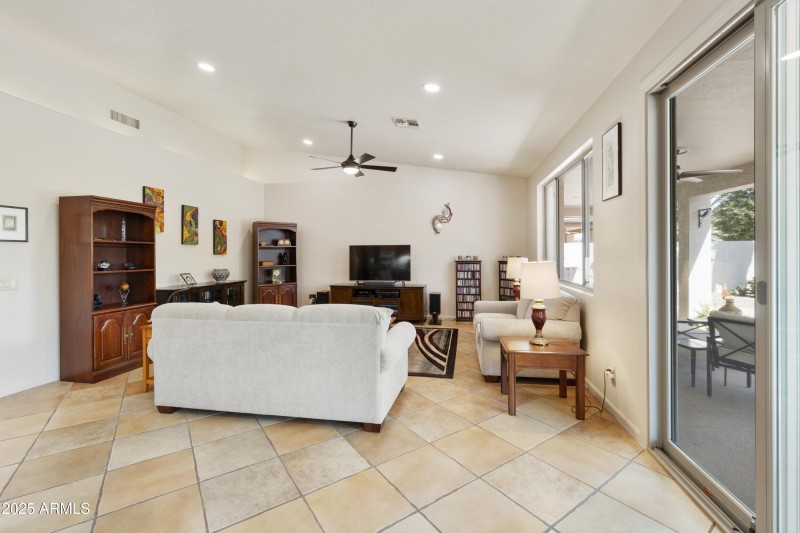 Family Room off kitchen