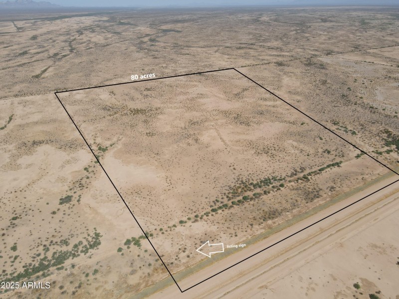 80 acre west view