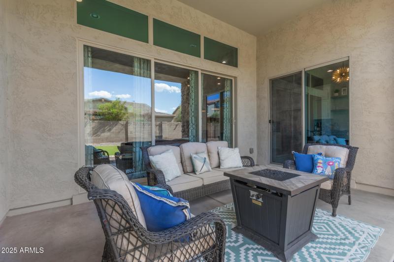 Covered Back Patio
