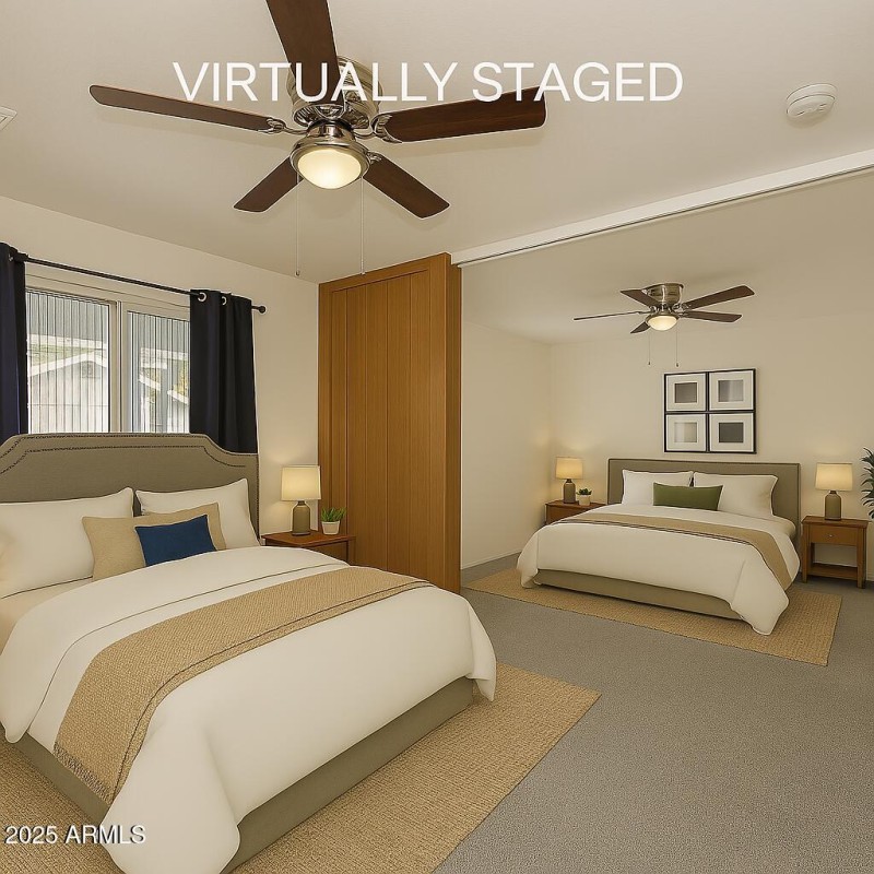 Bedroom 3 & 4 = 2 bedrooms