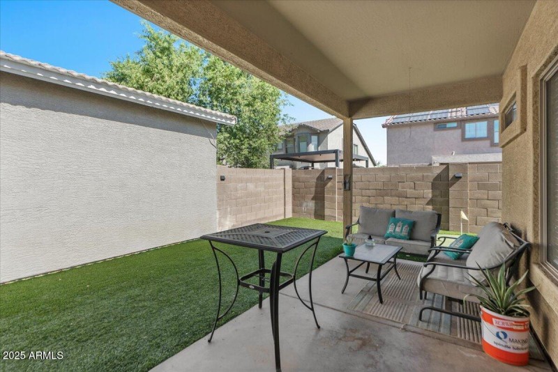 27-Back patio and yard