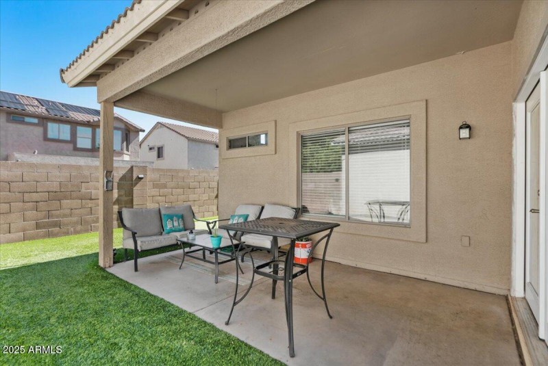 28-Back patio and yard