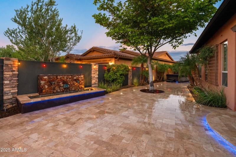 Back of home