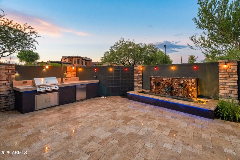BBQ and Fountain